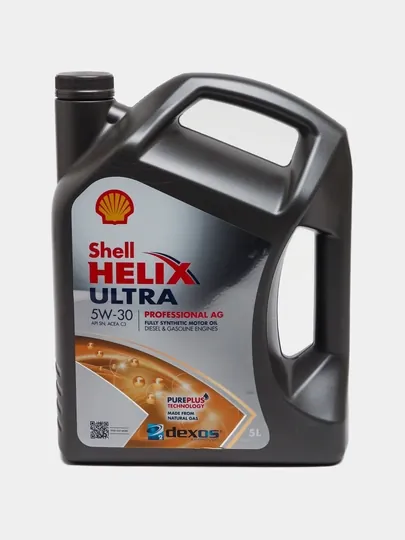 Shell Helix Ultra Professional AG 5W-30, моторное масло , 5 литра