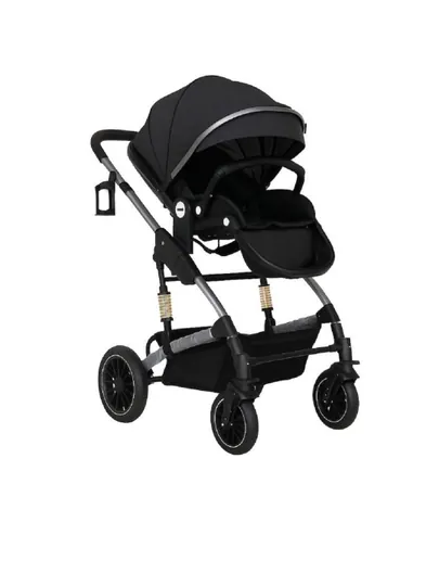 Детская прогулочная коляска — ALPMOT-JX567-ЧЕРН