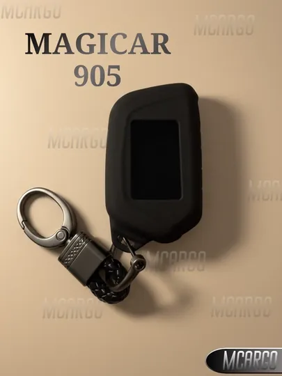 Защитный чехол для пульта Magicar 905 из эко-кожи и TPU — MCARGO-MAGICAR905-ЧЕРН