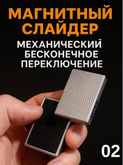 Магнитные слайдеры антистресс, для удовлетворения и фокусировки