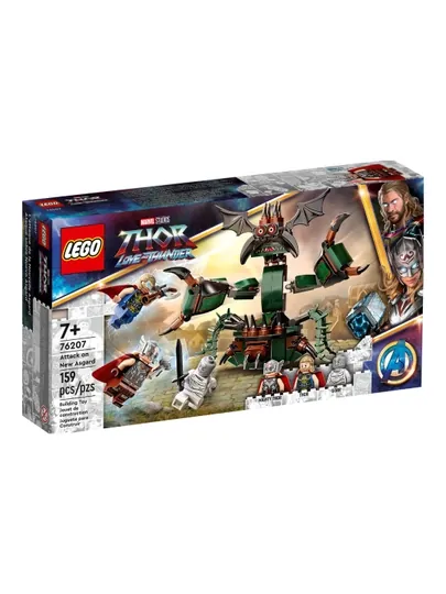 LEGO 76207 Атака на Новый Асгард Marvel, 159 деталей