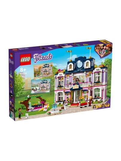 Конструктор LEGO Friends 41684 Гранд-отель Хартлейк Сити, 1308 деталей