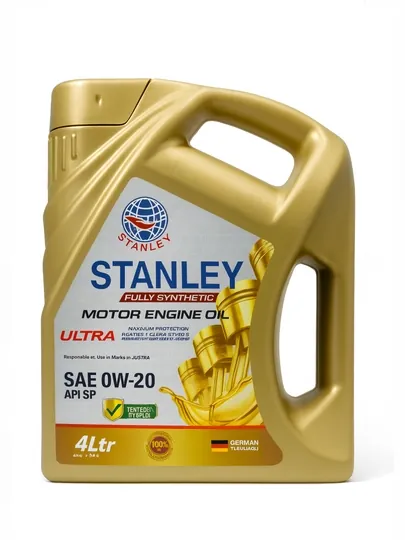 Моторное масло Stanley Ultra Fully Synthetic SAE 0W-20, 4 л