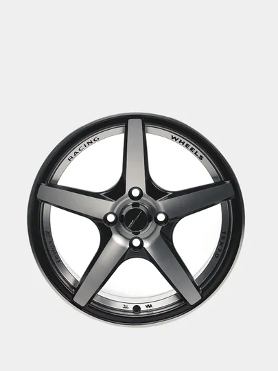 Диски для автомобилей R15 8808 Matt Black Machin UC 4*100 ET30 CB73.1 1 комплект, 4 шт