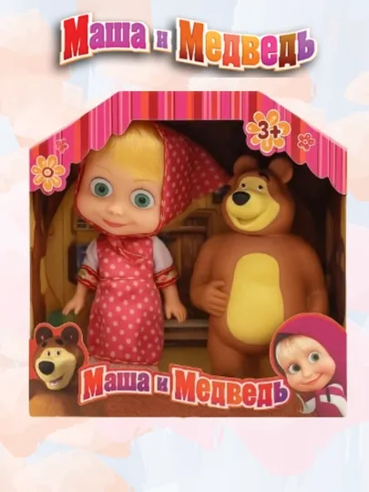Игрушечный набор «Маша и Медведь»