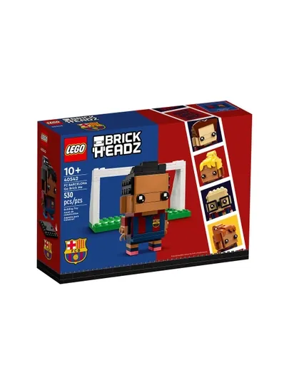 Конструктор LEGO BrickHeadz 40542 ФК Барселона, 530 деталей