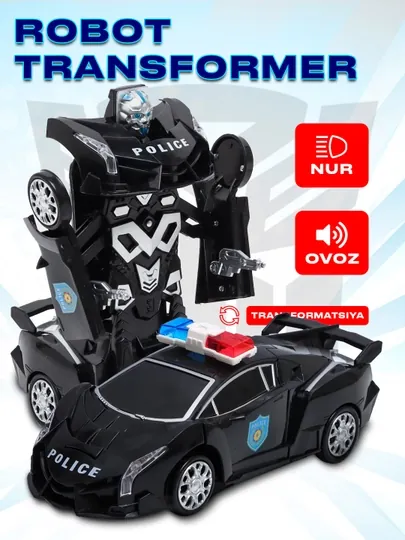 Робот - трансформер Автоботы, игрушка 2 в 1, трансформер робот Bumblebee, Camaro, Hound