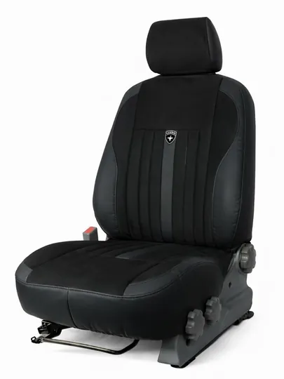 Автомобильный чехол ADMIRAL GT - Cobalt, Lacetti, Spark, Nexia 2, Nexia 3, Matiz, Damas — EVOKOR-ADMIRGT-ЧЕРНСТЕ-NEXIA2
