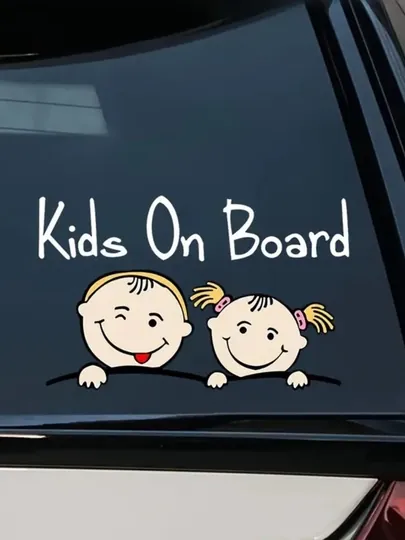 Авто декор, наклейка для авто,'' Дети в машине''Baby On Board'',''Princess On Board''