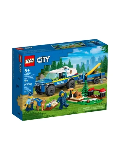 Конструктор LEGO City Дрессировка собак мобильной полиции 60369