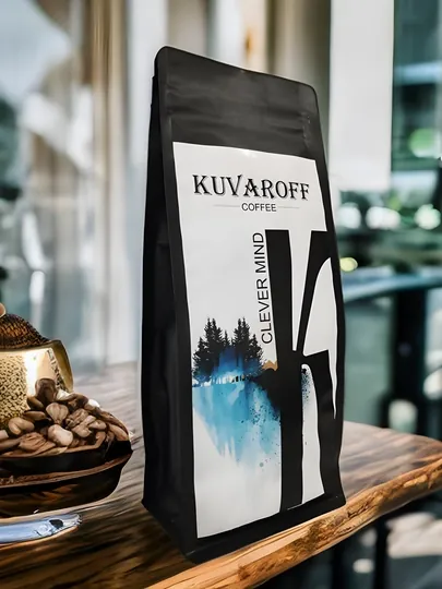 Зерновой кофе KUVAROFF Clever Mind 1кг