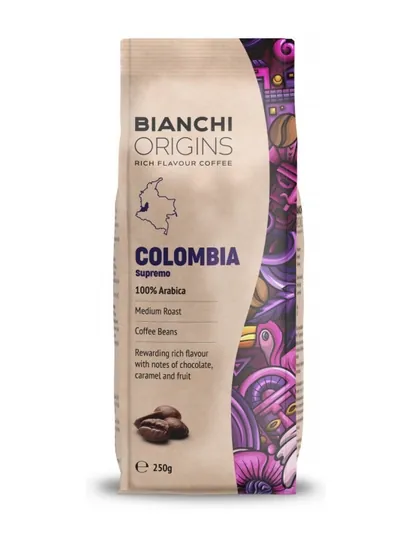 Кофе зерновой "BIANCHI Origins Colombia" 250 гр