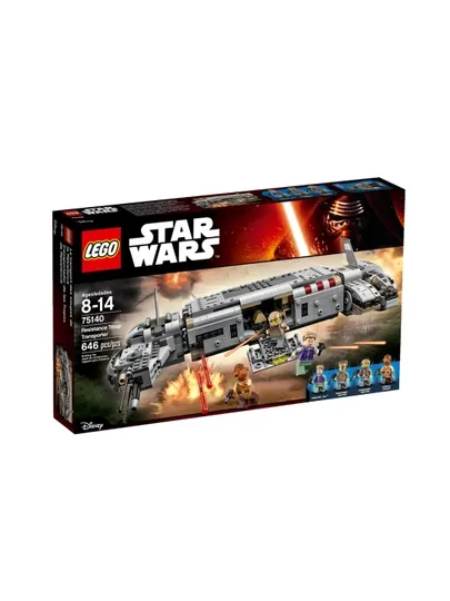 Конструктор LEGO Star Wars Десантный корабль Сопротивления 75140, 646 деталей