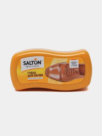 Губка-волна мини Salton для обуви из гладкой кожи, бесцветный