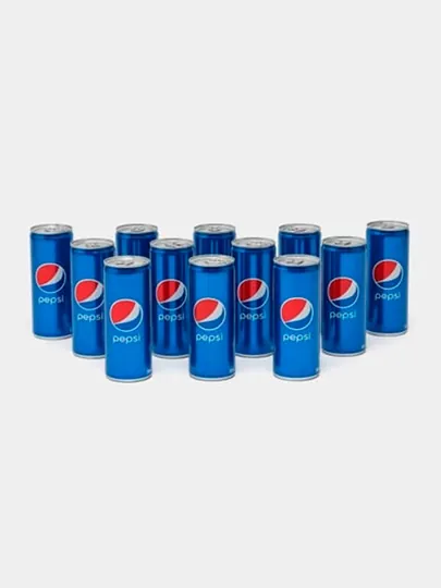 Газированный напиток pepsi, 0,449 л, 24 шт