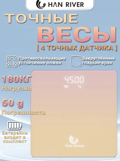 Весы напольные, умные, электронные, фитнес весы
