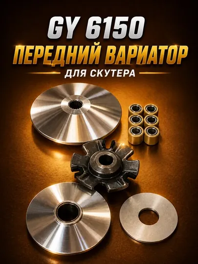 Вариатор передний для мотороллера Tank GY6