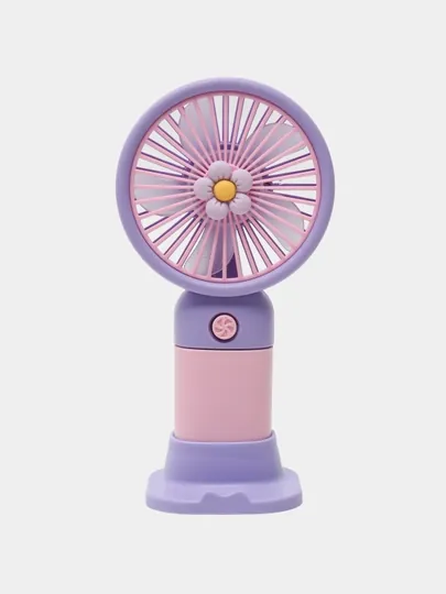 Портативный мини вентилятор, ручной, USB — ATITRAI-FAN1234-РОЗОВ