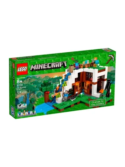 Конструктор LEGO Minecraft 21134 База на водопаде, 729 деталей