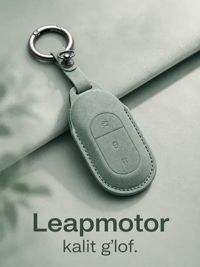 Чехол для ключа Leapmotor модель B — MAXLAND-LEAPKALIT-ЗЕЛЕН