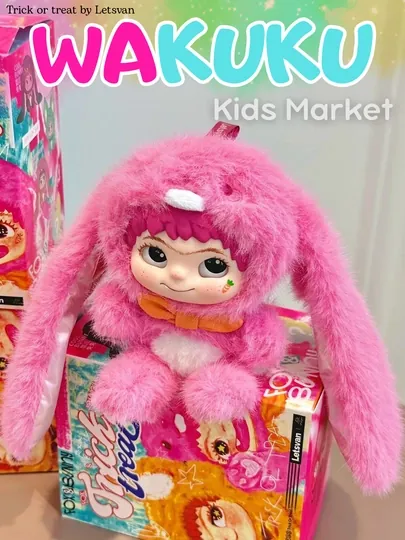 Мягкая игрушка Wakuku, игрушка брелок в боксе