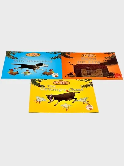 Farmyard Tales Barn on Fire, The Silly Sheepdog, The Grumpy Goat, Going to School