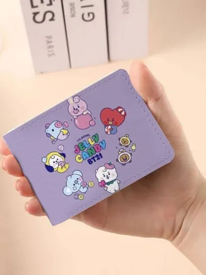 Картхолдер BT21 (BTS), кошелек-визитница для карт и наличных