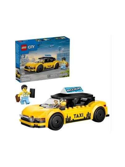 Конструктор LEGO City Жёлтое такси 60487