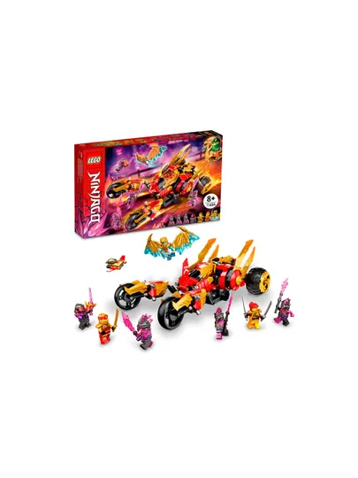 Конструктор LEGO Ninjago 71773 Багги Кая «Золотой дракон», 624 детали