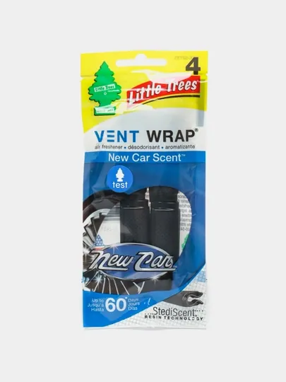 Ароматизатор автомобильный пахучка Little Trees Vent Wrap, зажим