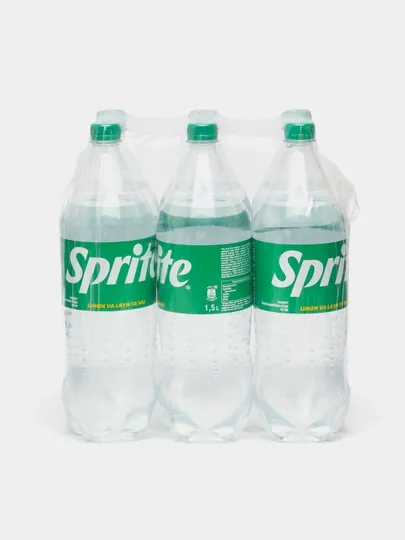 Газированный напиток Sprite, 1.5 л * 6 шт