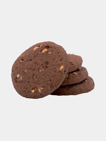 Печенье  Crafers Peanut Cookies Brownie глазиров. (Дубровник), 3 кг