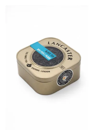 Чай листовой Lancaster в жестяной банке, ассорти вкусов, 75 г — TCFSHOP-LANCASTER-АЛЫЙ