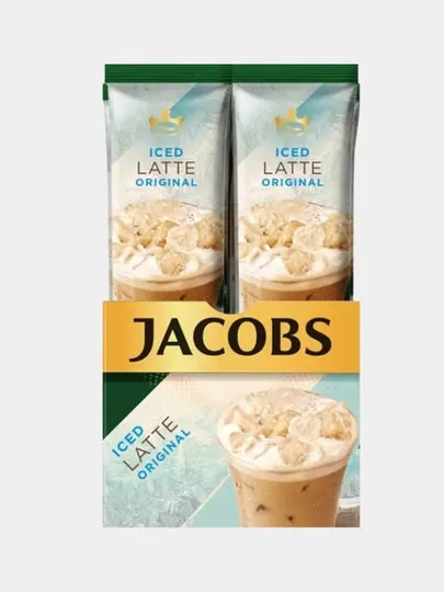 Холодный латте кофе 3в1 Jacobs  10шт