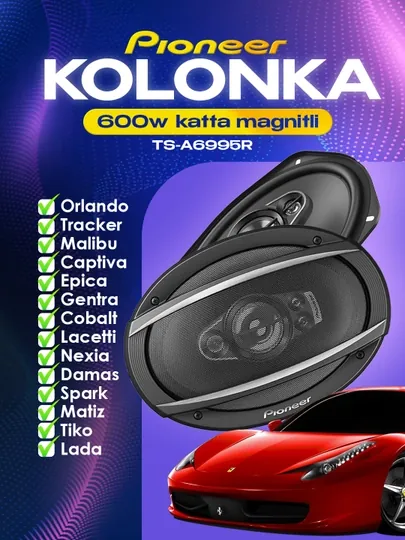 Колонки автомобильные Pioneer TS-A6995R