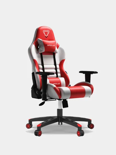 Игровое кресло GM02A, красно-белое — HOME24-GM02WR