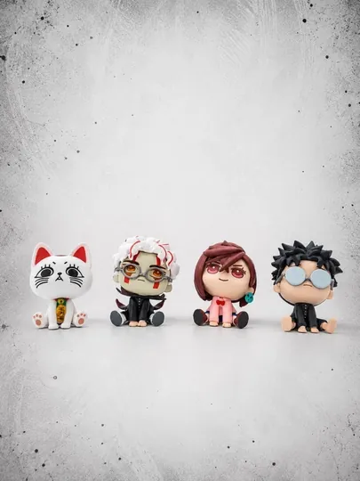Сюрприз бокс (blind box) аниме Дандадан (Dandadan), коллекционная подарочная фигурка — AN1ME-DANDADAN