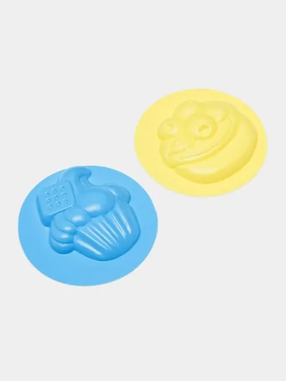 Фигурки из теста "Вкусные пирожные" — GTRAD-P10A2F8-СИНИЙ