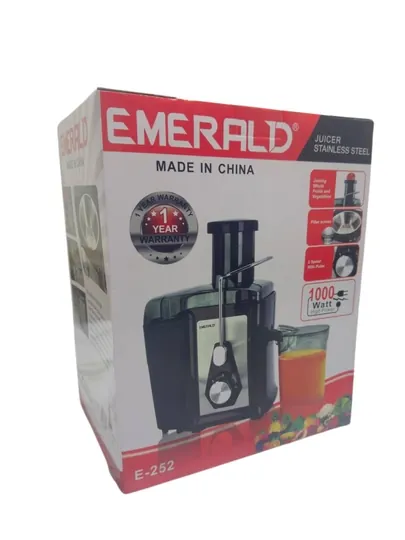 Emerald,Электрическая соковыжималка,для фруктов и овощей,кухонный комбайн, 600 мл, 1000 Вт — MTD6979-SOKEMER-ТЕМНСЕР