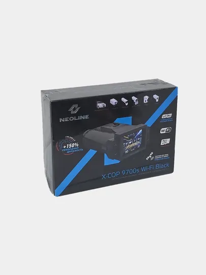 Видеорегистратор с радар-детектором NEOLINE  9700s Wi-Fi Black+флешка в подарок, антирадар