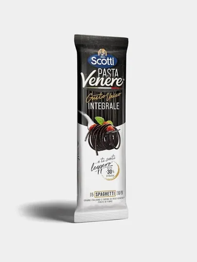 Паста RISO SCOTTI Venere Integrale Spaghetti, 400 г