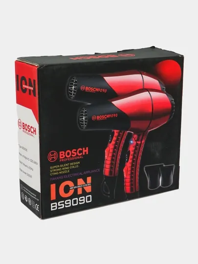 Фен Bosch BS-6699, BS-8899, BS-9900, BS-9901, BS-9902, BS-7799 для сушки и укладки