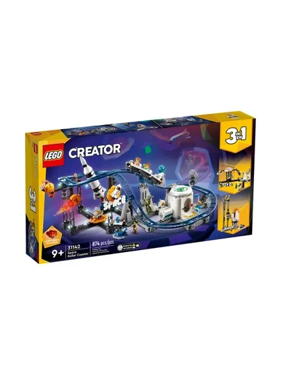 Конструктор LEGO Creator 31142 Космические американские горки, 874 деталей
