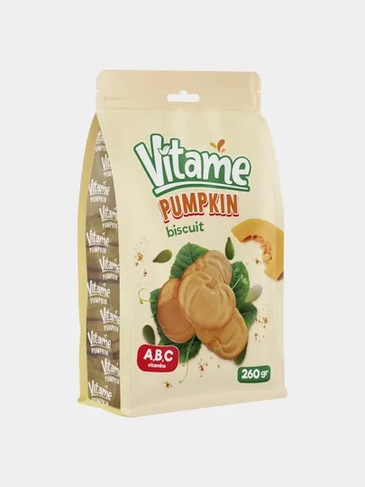 Печенье VitaMe Pumpkin (260 гр) Х 2 шт