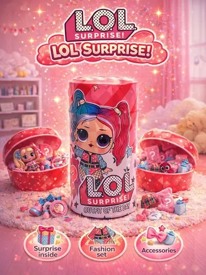 Игрушка LOL Surprise в капсуле – кукла с сюрпризом и набором аксессуаров