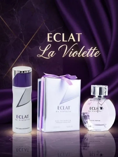 Eclat, Парфюмерный набор для женщин и девушек, Женские духи 100 мл, дезодорант 200 мл