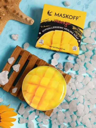 Глицериновое мыло MASKOFF 130 г, манго
