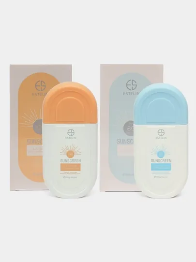 Крем солнцезащитный Estelin, увлажняющий, водостойкий, SPF 100, 80 PA+++, 100 г