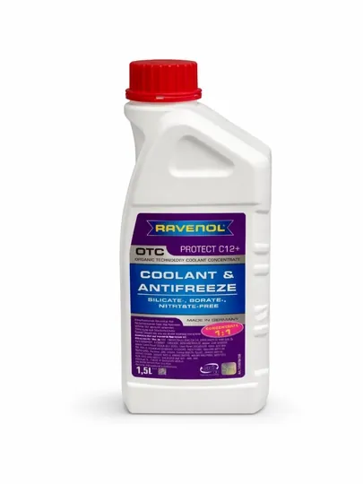 Антифриз , Ravenol Coolant Antifreeze 1.5 л — MKCARUZ-ANTIFRIZ-КРАСН