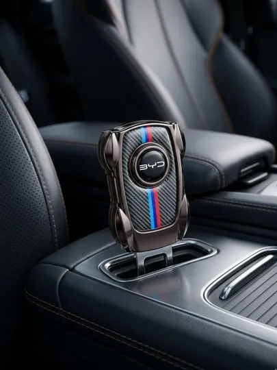 Карбоновый клипс для ремня безопасности автомобиля в стиле BYD